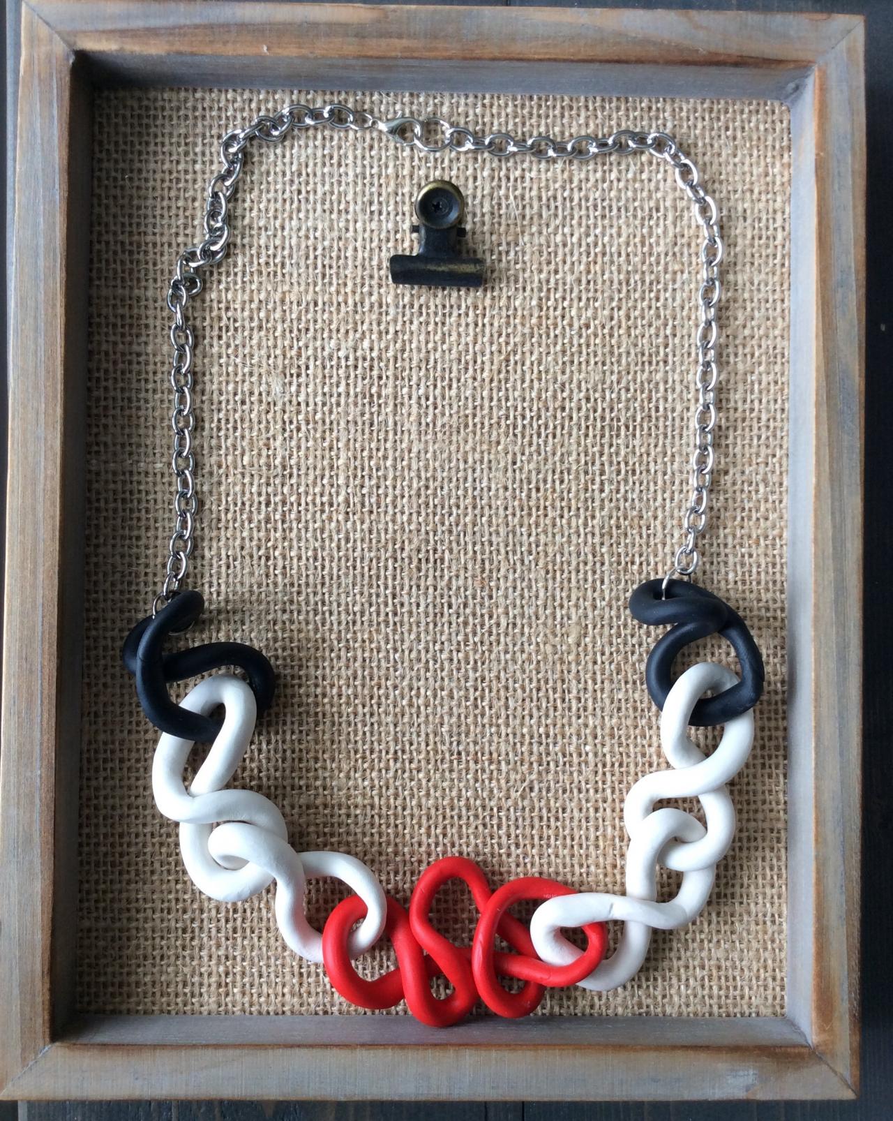 Polymer clay chain link deals